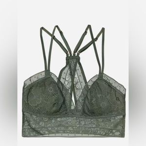 Aerie crisscross double strap bralette